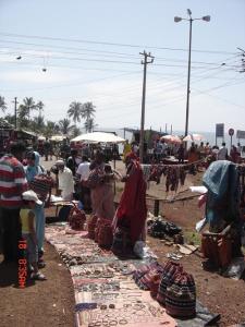 Anjuna Beach market