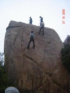 The rock climbing classroom